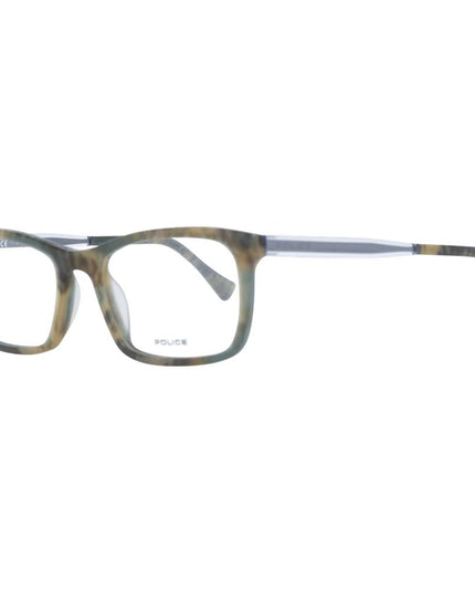 Police Green Plastic Glasses (Frames)