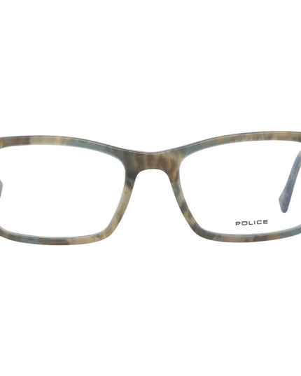 Police Green Plastic Glasses (Frames)