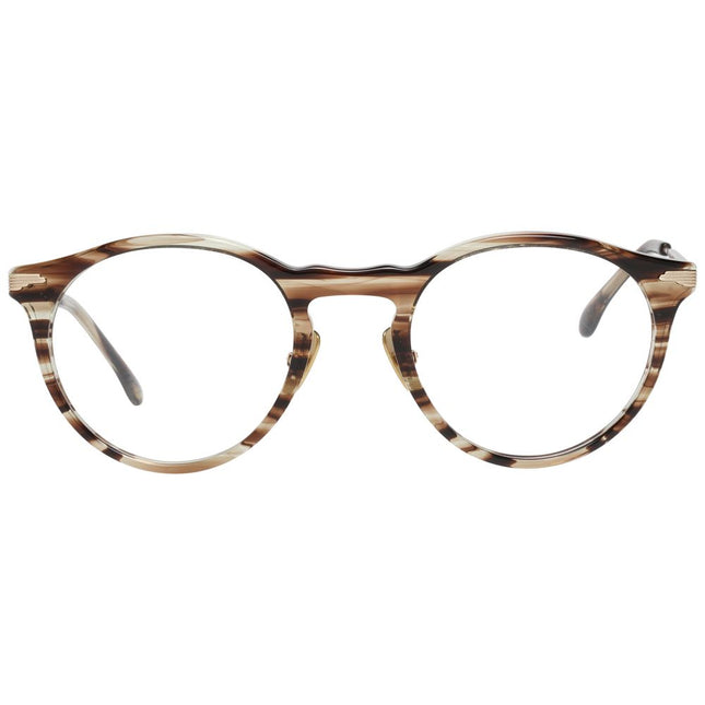 Lozza Brown Metal & Plastic Glasses (Frames)
