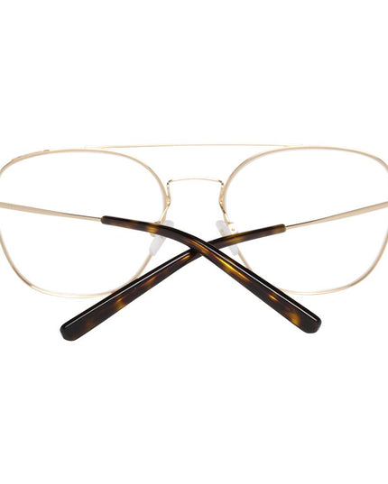 Bally Gold Metal & Plastic Glasses (Frames)