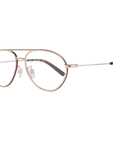 Bally Rose Gold Metal & Plastic Glasses (Frames)