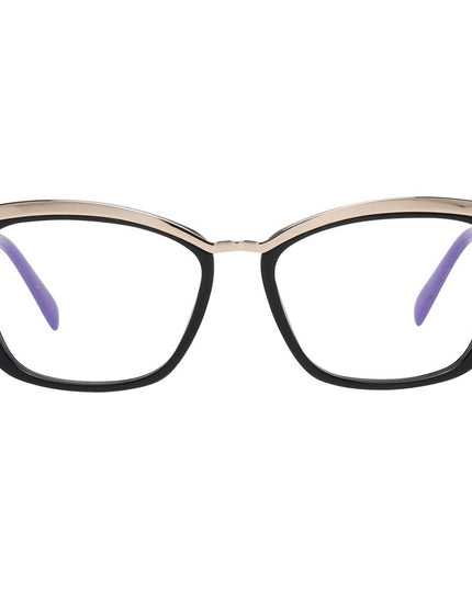 Emilio Pucci Black Metal & Plastic Glasses (Frames)