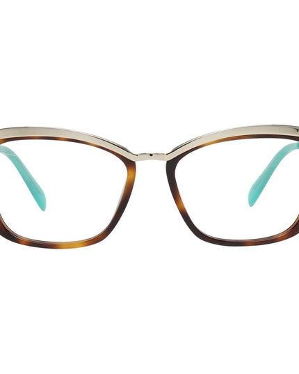 Emilio Pucci Brown Metal & Plastic Glasses (Frames)