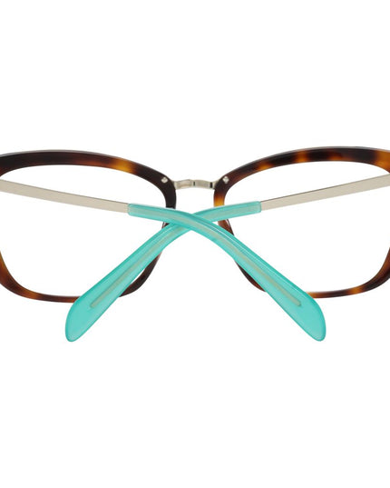 Emilio Pucci Brown Metal & Plastic Glasses (Frames)