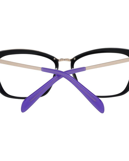 Emilio Pucci Black Metal & Plastic Glasses (Frames)