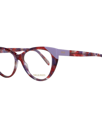 Emilio Pucci Purple Plastic Glasses (Frames)