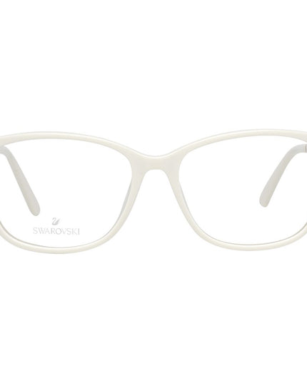 Swarovski White Metal & Plastic Glasses (Frames)