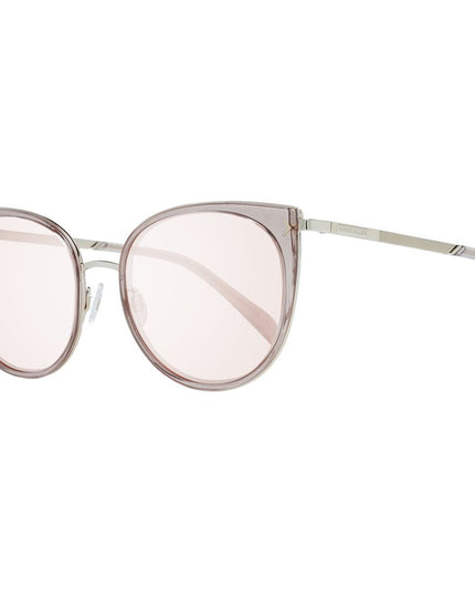Karen Millen Pink Metal & Plastic Sunglasses