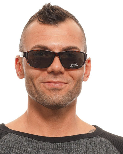 Guess Brown Plastic Sunglasses