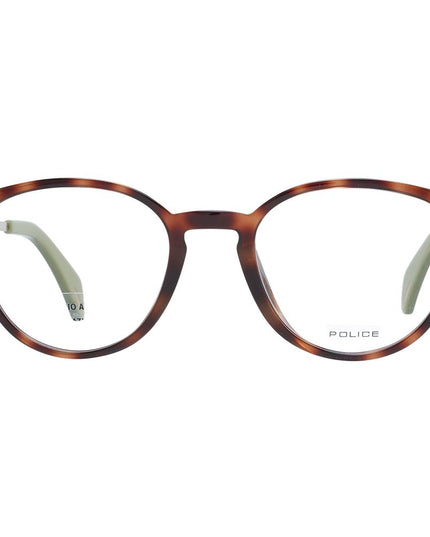Police Brown Metal & Plastic Glasses (Frames)