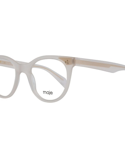 Maje White Plastic Glasses (Frames)