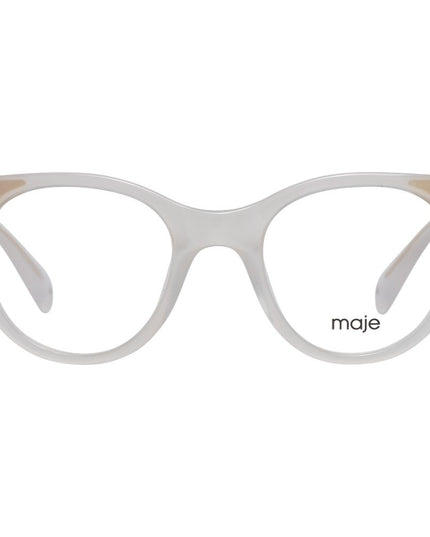 Maje White Plastic Glasses (Frames)