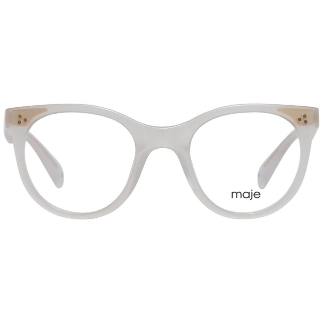 Maje White Plastic Glasses (Frames)