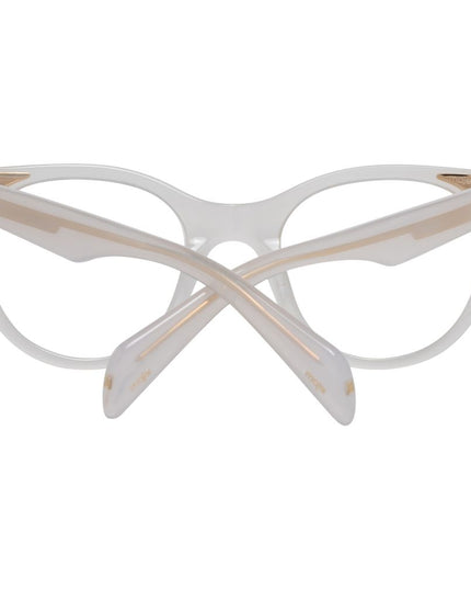 Maje White Plastic Glasses (Frames)