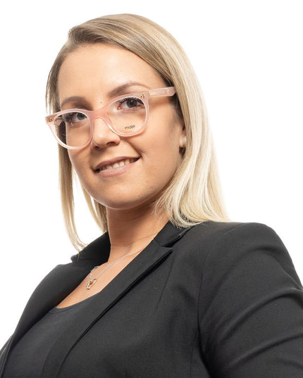 Maje Pink Plastic Glasses (Frames)