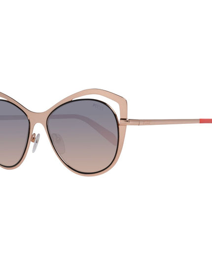 Emilio Pucci Rose Gold Metal Sunglasses