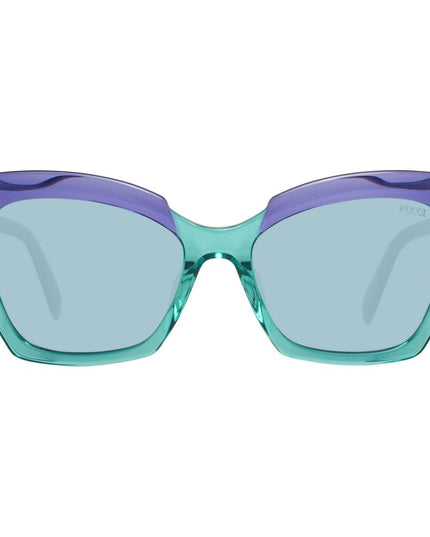 Emilio Pucci Green Plastic Sunglasses