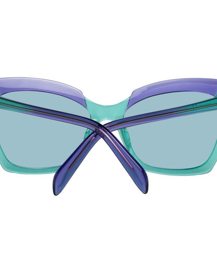 Emilio Pucci Green Plastic Sunglasses