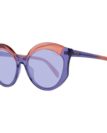 Emilio Pucci Purple Plastic Sunglasses