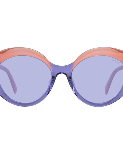 Emilio Pucci Purple Plastic Sunglasses