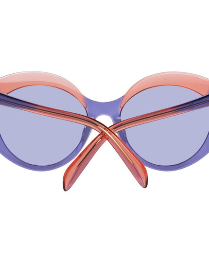 Emilio Pucci Purple Plastic Sunglasses