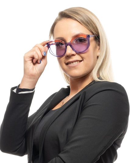 Emilio Pucci Purple Plastic Sunglasses