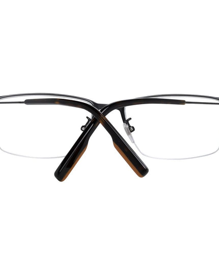 Ermenegildo Zegna Black Metal Glasses (Frames)