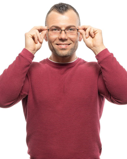 Ermenegildo Zegna Bronze Metal Glasses (Frames)