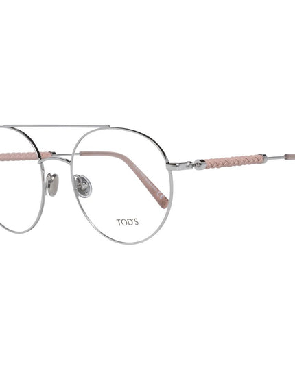 Tod's Silver Metal & Leather Glasses (Frames)