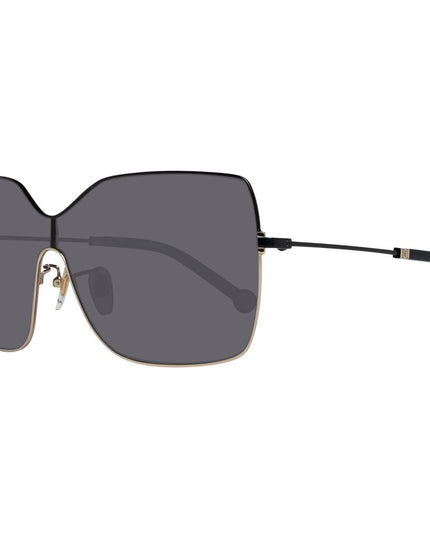Carolina Herrera Black Metal Sunglasses