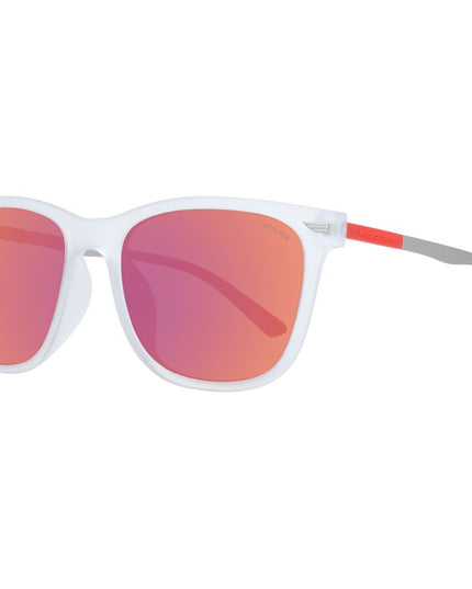 Police Transparent Plastic Sunglasses