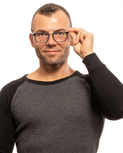 Police Blue Plastic Glasses (Frames)