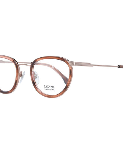 Lozza Brown Metal & Plastic Glasses (Frames)