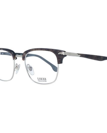 Lozza Brown Metal & Plastic Glasses (Frames)