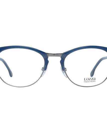 Lozza Blue Metal & Plastic Glasses (Frames)