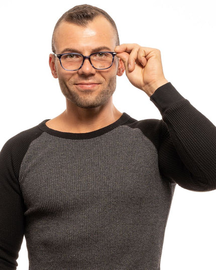 Lozza Blue Plastic Glasses (Frames)