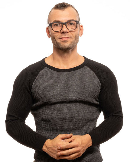 Lozza Brown Plastic Glasses (Frames)