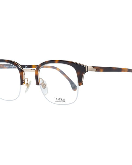 Lozza Brown Metal & Plastic Glasses (Frames)