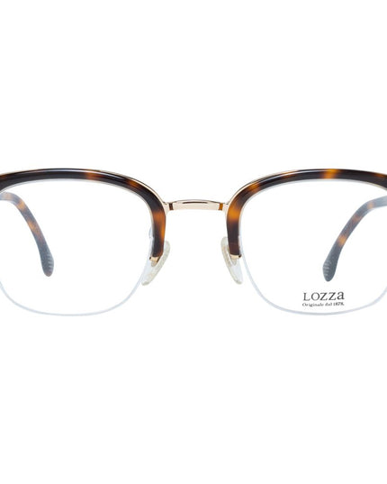 Lozza Brown Metal & Plastic Glasses (Frames)