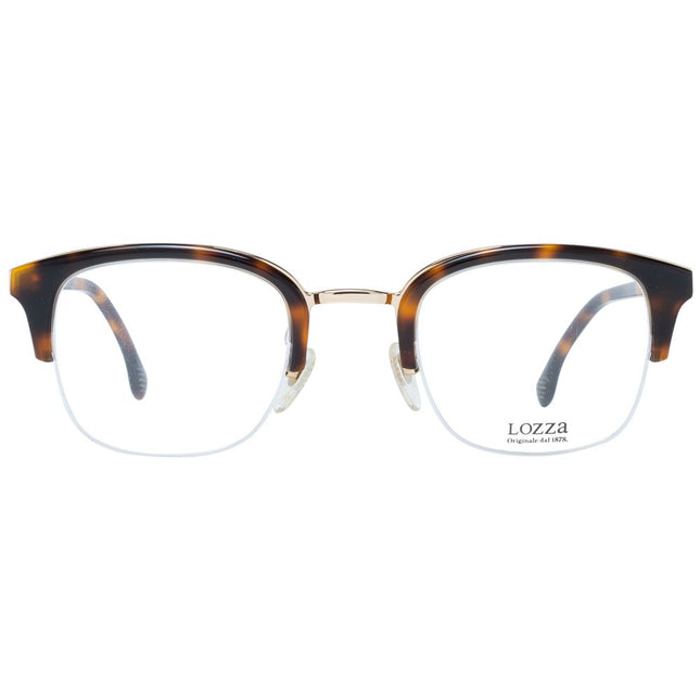 Lozza Brown Metal & Plastic Glasses (Frames)