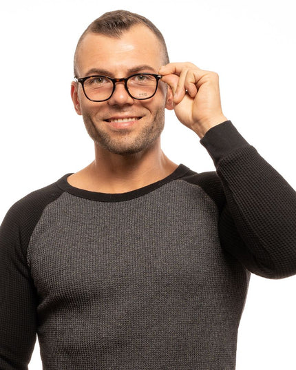 Lozza Brown Plastic Glasses (Frames)