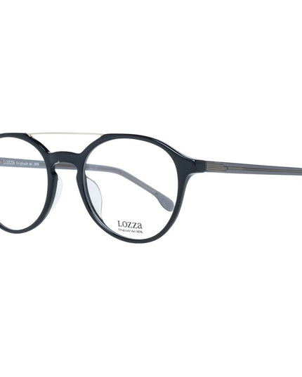 Lozza Black Metal & Plastic Glasses (Frames)