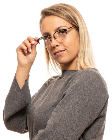 Lozza Brown Metal & Plastic Glasses (Frames)