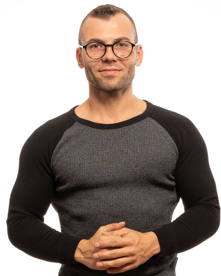 Lozza Black Metal & Plastic Glasses (Frames)