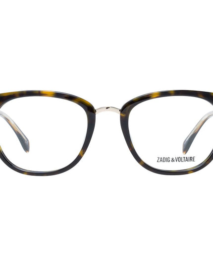 Zadig & Voltaire Brown Plastic Glasses (Frames)