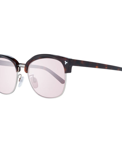 Bally Brown Metal & Plastic Sunglasses