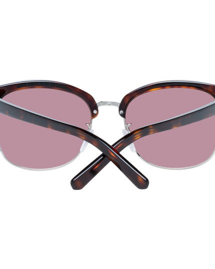 Bally Brown Metal & Plastic Sunglasses