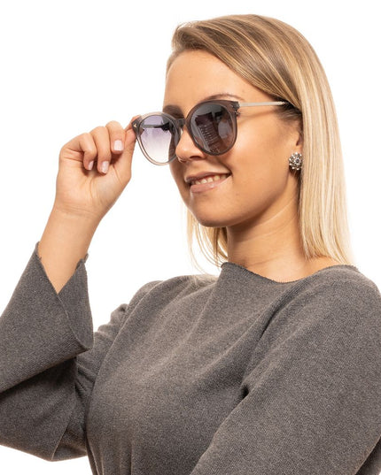 Bally Gray Metal & Plastic Sunglasses