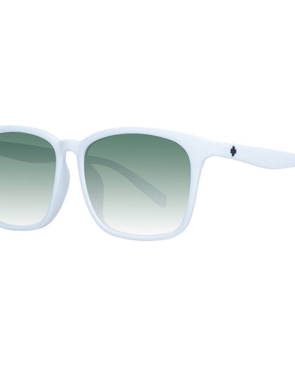 Spy White Plastic Sunglasses
