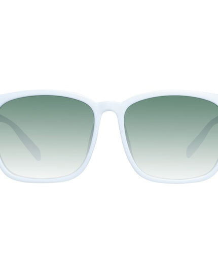 Spy White Plastic Sunglasses